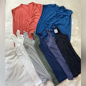 Nursing Tank and Tee Bundle - Size Medium/Large